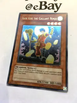 YUGIOH - GOE GOE THE GALLANT NINJA - FOTB-EN024 - ULTIMATE RARE - EXCELLENT - EN - Image 3