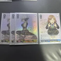 Weiss Schwarz Ayakashi Triangle Matsuri SP Trading Card Bold Skinship Yayoi - Image 1