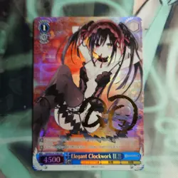 Weiss Schwarz Elegant Clockwork Kurumi FBR Trading Card Near Mint - Image 2