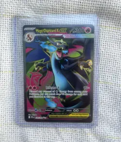 Mega Charizard X EX Pokemon TCG 109/094 Me02 Phantasmal Flames Holo 360 HP - Image 1