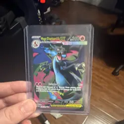 Pokemon TCG Mega Charizard X Ex Ultra Rare Holo Me02: Phantasmal Flames 109/094 - Image 1