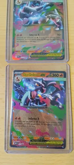 Pokemon TCG Mega Charizard X EX 109/094 013/094 030 promo 029 promo bundle lot - Image 5