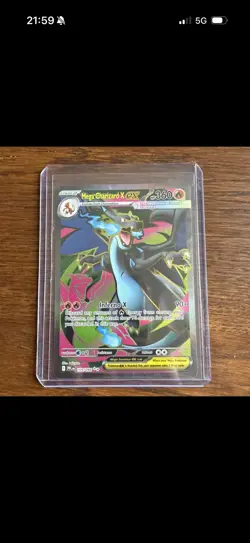 2 Pokemon TCG Mega Charizard x EX 109/094 Phantasmal Flames Holo NM 🔥 - Image 1