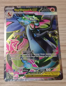 Pokemon TCG Mega Charizard X ex 109/094 Phantasmal Flames Ultra Rare NM - Image 1