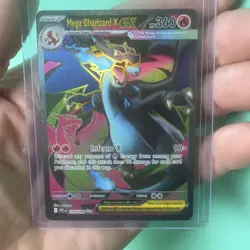 Pokemon TCG Mega Charizard x EX 109/094 Hyper Rare Phantasmal Flames Mint - Image 1