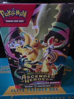 Pokemon Ascended Hero's Etb + Booster Bundle New Sealed No Rips Or Tears - Image 5