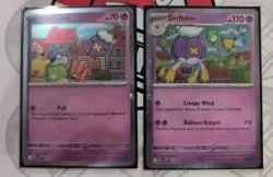 Drifloon 005 Drifblim 006 -Black Star Promo - Mega Evolution - Lot of 2 Cards - Image 2