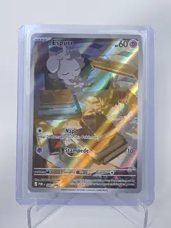 Espurr 095/088 Illustration Rare Perfect Order Pokemon Card IR NM - Image 1