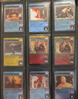 wwf wwe raw deal ccg Kane Lot Of 22 Cards Including UR foil - Image 2