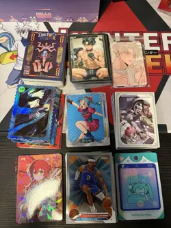 500 Anime, Sports, Movie, Tv, Waifu Mixed Card Lot - Image 1