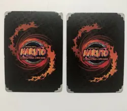 Set of 2 Promo cards for Naruto ccg tcg Naruto [Wild Rage] & Haku [Ice Mirrors] - Image 3