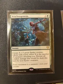 MTG Arachnogenesis Commander Masters 0272 Regular Rare NM - Image 1