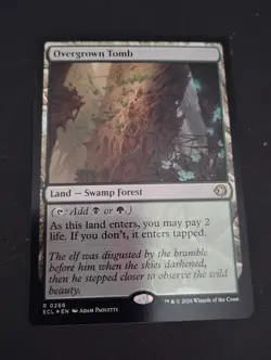 MTG Overgrown Tomb foil - Lorwyn Eclipsed - 0266 Rare - Image 1