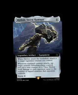 Mjolnir, Storm Hammer (Extended Art) Universes Beyond: Assassin's Creed Foil - Image 1