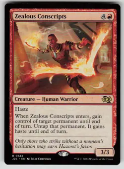 Zealous Conscripts Normal R Foundations Jumpstart 143 NM - Image 1