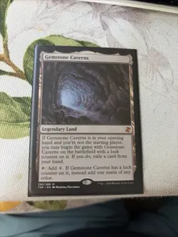 Gemstone Caverns - NM - Time Spiral Remastered MTG Magic The Gathering English - Image 1