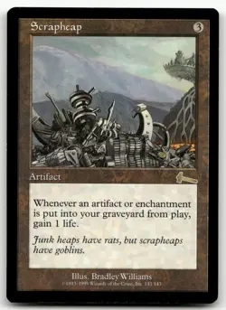 Scrapheap #132 (NM) Urza's Legacy ULG Magic MTG - Image 1