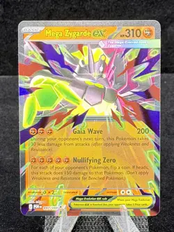 Pokemon-Mega Evolution: Perfect Order-Mega Zygarde ex-047/088-Double Rare-M/NM - Image 4