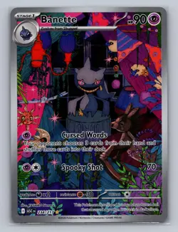BANETTE 234/217 ILLUSTRATION RARE ASCENDED HEROES POKEMON Holo NM *2 - Image 1