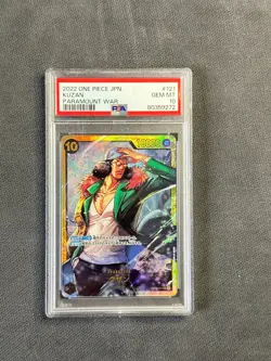 Kuzan - 2022 One Piece Card Game TCG CCG JPN. Paramount War OP02-121 SEC PSA 10 - Image 1