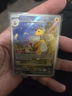 Pokemon Ampharos 090/086 Illustration Rare Chaos Rising Near Mint - Image 1