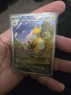 Pokemon Ampharos 090/086 Illustration Rare Chaos Rising Near Mint - Image 2