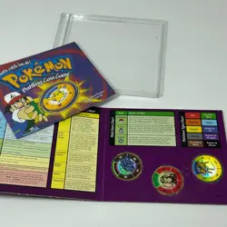 1999 Pokemon Battling Coin Game Hasbro Jolteon #135 Arcanine #59 Rhyhorn #111 - Image 1