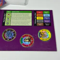 1999 Pokemon Battling Coin Game Hasbro Jolteon #135 Arcanine #59 Rhyhorn #111 - Image 2
