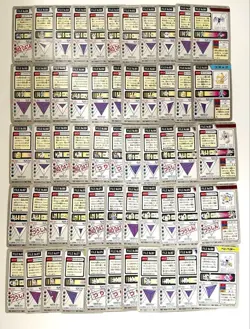 Pokemon 1997 Bandai Carddass Regular Lot 100 Card Japanese Vintage Rare LP-MP - Image 3