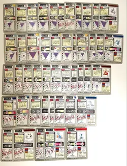 Pokemon 1997 Bandai Carddass Regular Lot 100 Card Japanese Vintage Rare LP-MP - Image 4