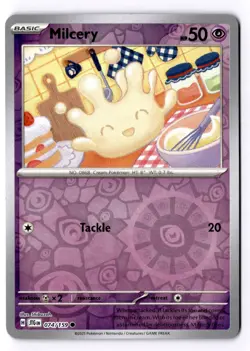 Milcery 074/159 Reverse Holo Common Journey Together Pokemon NM - Image 1