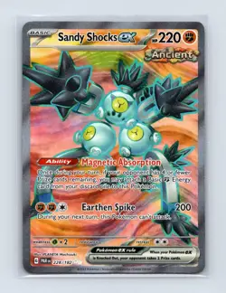 Sandy Shocks ex 228/182 Ultra Rare Paradox Rift Pokemon Holo Lightly Played - Image 1