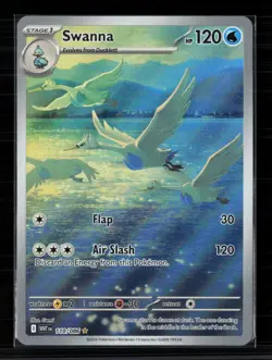 Pokemon 2025 Scarlet & Violet White Flare Swanna #110/86 - Image 1