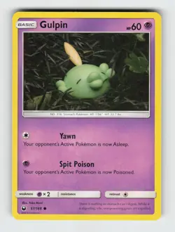Gulpin 57/168 - Pokemon - Celestial Storm - Common - NM - Image 1