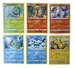 Pokemon McDonald’s Pokemon 25th Anniversary Complete Set of 25 Non Holo Promo - Image 3