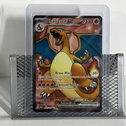Near Mint Pokemon Charizard ex SV: Scarlet & Violet 151 Ultra Rare Holo #183/165 - Image 1