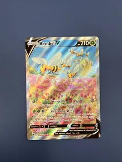 Beedrill V (Alternate Full Art) 161/189 Swsh10: Astral Radiance Holo Pokemon - Image 1