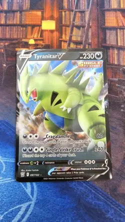 Tyranitar V 097/163 - Battle Styles - Ultra Rare Pokemon Card - Image 1