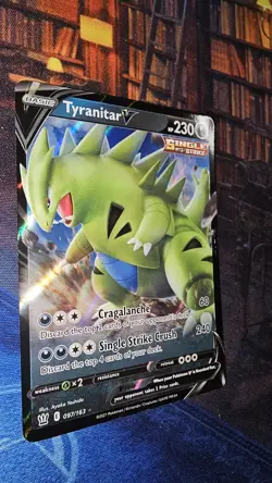 Tyranitar V 097/163 - Battle Styles - Ultra Rare Pokemon Card - Image 2