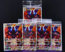 ✨Pokemon TCG 5x Lucario ✊ SWSH291⭐ Black Star Promo SEALED Lot Holo Rare 🤩 - Image 1