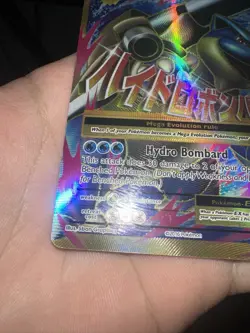 M Blastoise EX 102/108 - Pokemon: XY Evolutions (2016) - Full Art Holo - - Image 3
