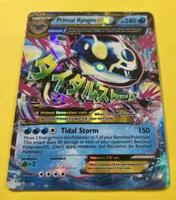 Primal Kyorge 2015 Pokemon XY Primal Clash EX HOLO 55/160 (A) - Image 2
