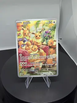 Eevee 188/167 Illustration Rare - English Pokemon TCG Sv06 Twilight Masquerade - Image 1