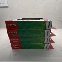 4 boxes of Pokemon First Partner Illustration Collection Series 2 Sealed English - Image 5