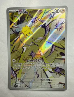 Joltik - 150/142 Stellar Crown Illustration Rare Pokemon - NM/MINT - Image 1