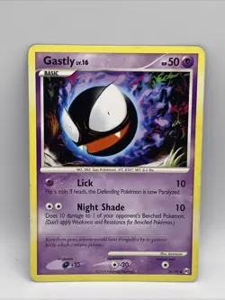 Gastly 36/99 Uncommon Platinum Arceus 2009 - Pokemon Card TCG - Image 1