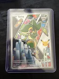 Pokemon TCG Pop Series 2 First Partner Promo Snivy - Image 1