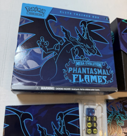 POKEMON MEGA EVOLUTION PHANTASMAL FLAMES ELITE TRAINER BOX MINT - Image 2