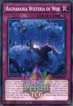 1st Ed Ragnaraika Wisteria of Woe ROTA-EN077 Yugioh - Image 1
