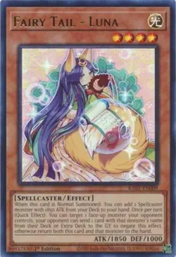 Fairy Tail - Luna RA01-EN009 Ultra Rare Yugioh 25th Anniv Rarity Collection - Image 1